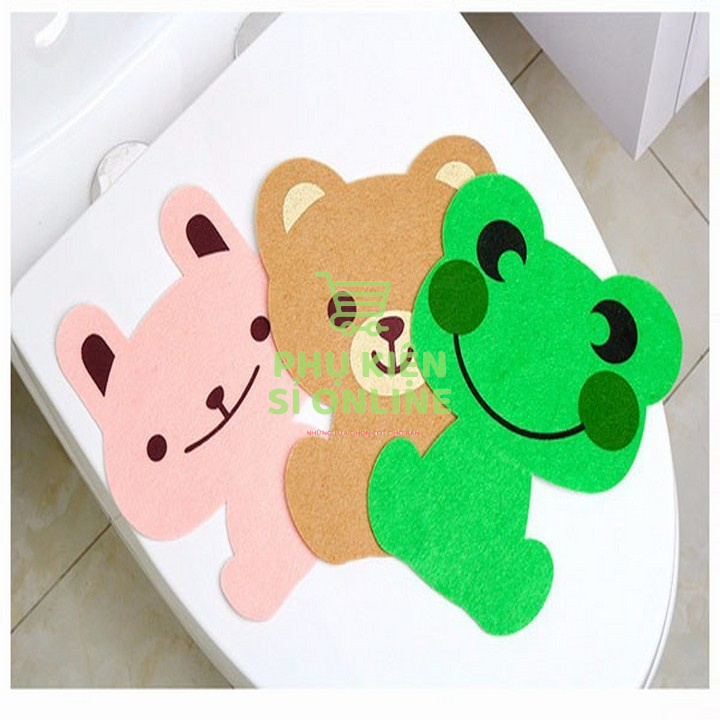 Miếng Dán Khử Mùi Nhà Vệ Sinh Than Hoạt Tính (Ếch-Chó-Gấu) Store4girls