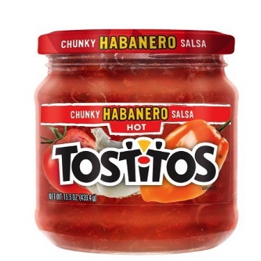 Sốt Cà Chua Salsa Cay Habanero hiệu Tostitos lọ 439g