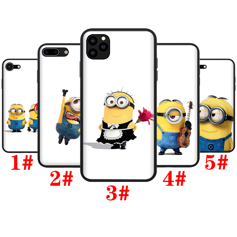 Ốp Lưng Silicone In Hình Minion Đáng Yêu Cho Iphone 8 7 6s 6 Plus 5 5s Se 2016 2020