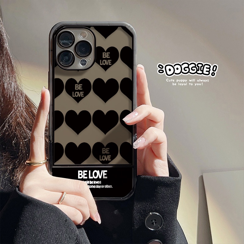 Ốp Điện Thoại Silicone Mềm Trong Suốt Chống Sốc Có Giá Đỡ Hình Trái Tim Cho Iphone 13 12 11 Pro MAX XR X XS MAX 6S 7 8 Plus 6 SE 2020