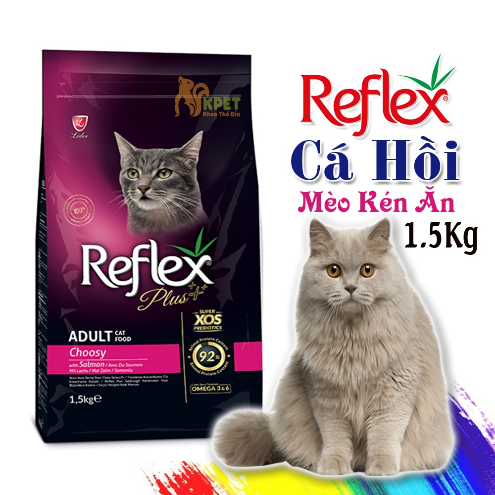 Hạt mèo Reflex Plus 1.5kg - Thức ăn mèo cao cấp nhập Thổ Nhỉ Kì