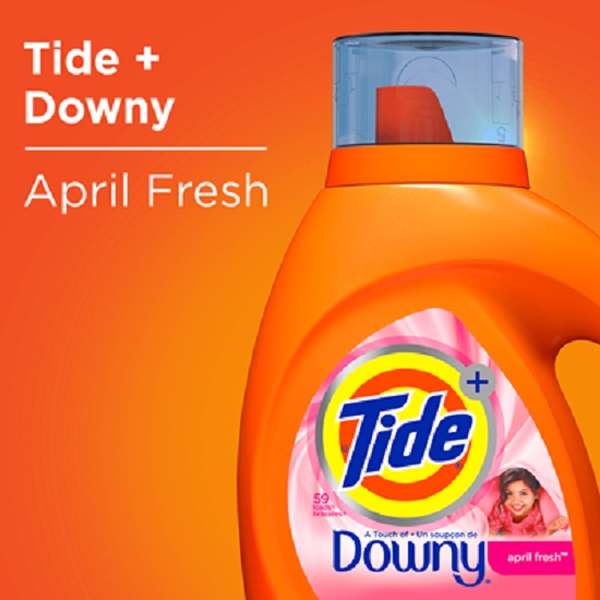 Nước giặt tide hương downy nhập Mỹ