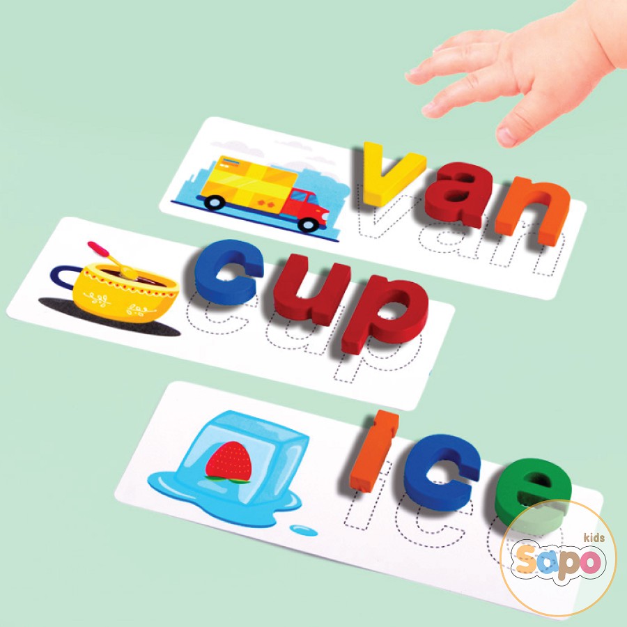 Đồ Chơi Ghép Chữ Cho Bé Spelling Game Học Ghép Chữ Tiếng Anh