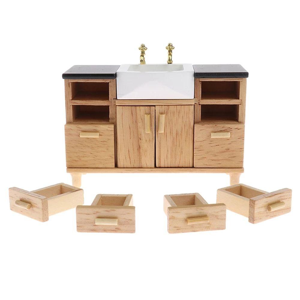 Mô Hình Chậu Rửa Đồ Chơi Mini Trang Trí Nhà Cửa DIY