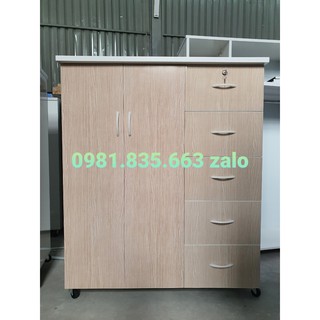 tủ nhựa trẻ em 2 cánh 5 hộc giá xưởng