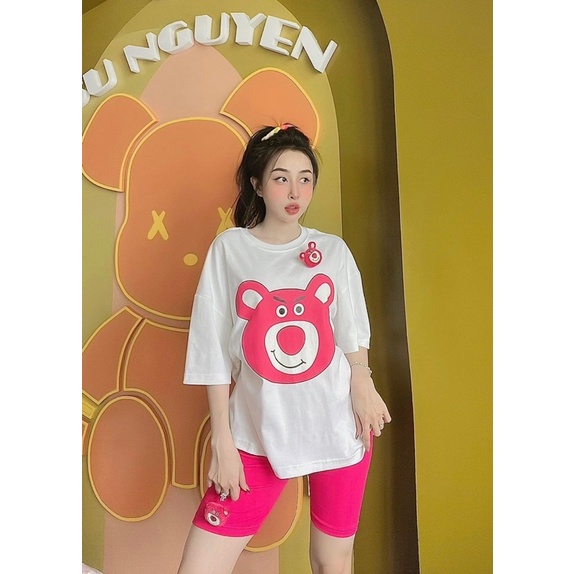 [ XÃ KHO SALE LỖ] Set quần ngố đính gấu ghim riêng cotton cao cấp B1