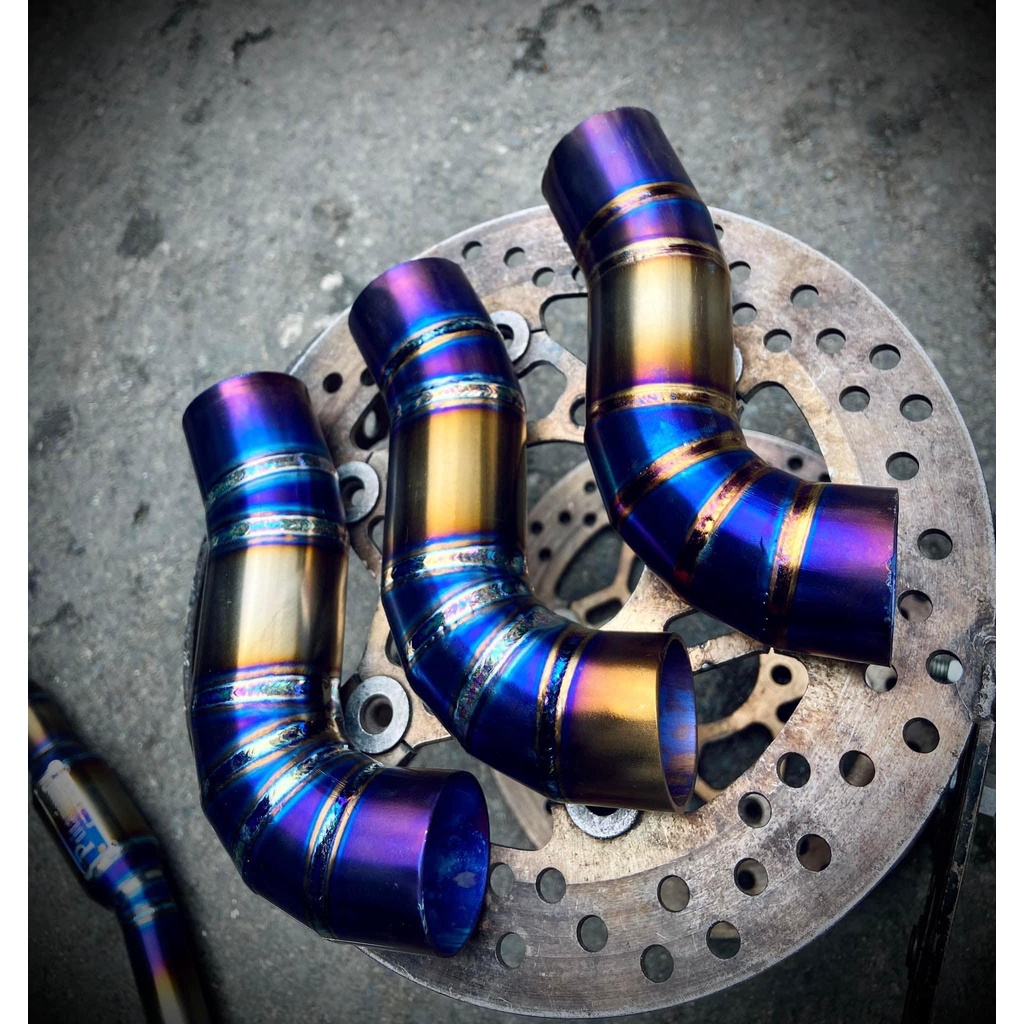 Co gió titan cho Vario chất liệu 100% titanium