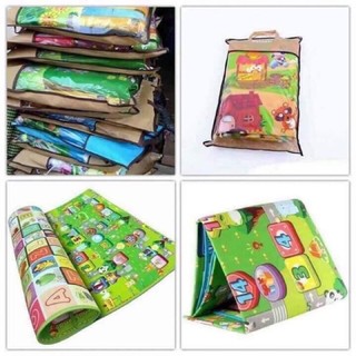 Thảm Xốp 2 Mặt Maboshi Cho Bé Vui Chơi Thoả Thích _ Giao màu ngẫu nhiên