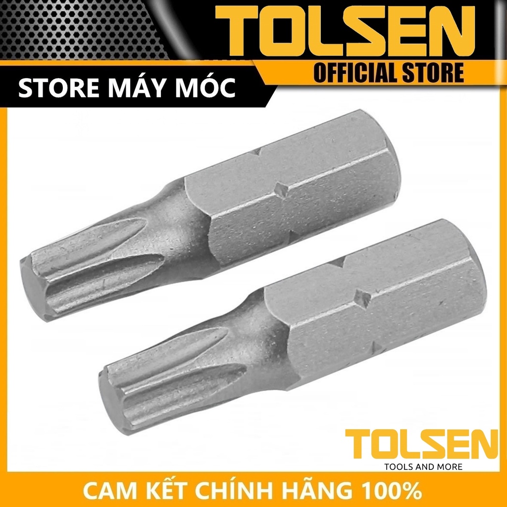 BỘ ĐẦU VÍT LỤC GIÁC BÔNG ( CÔNG NGHIỆP ) TOLSEN TỪ T10 * 25MM-T40 * 25MM - HÀNG CHÍNH HÃNG