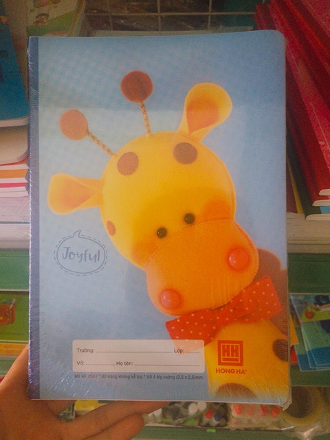 Vở ô ly Hồng hà 80 trang