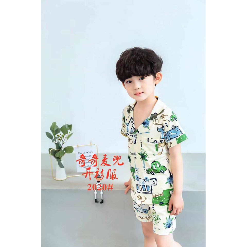 Đồ Bộ Pijama Hãng QiQi Hàng Quảng Châu cao cấp size 90-130