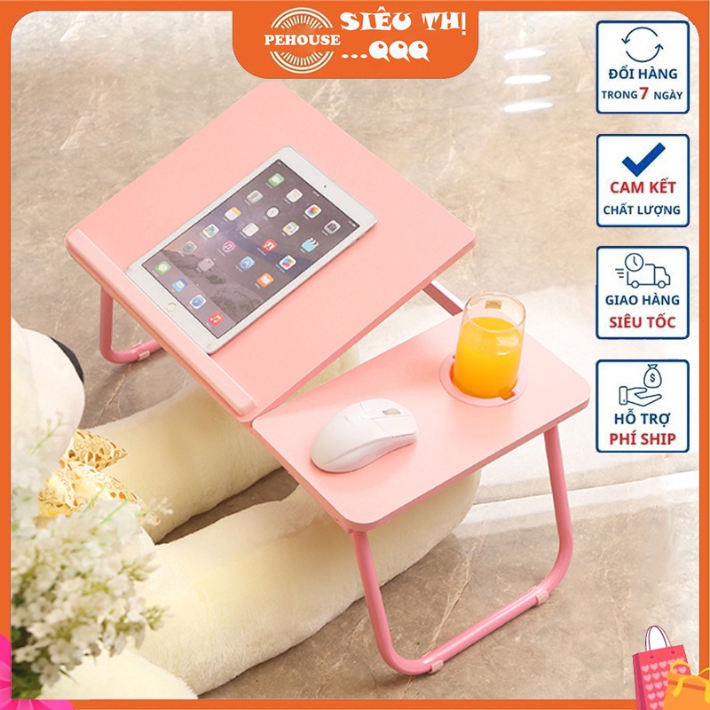 Bàn Bệt Laptop Đa Năng BK202005 Kích thước 55x32x25cm Thích hợp cho trẻ em và học sinh sinh viên