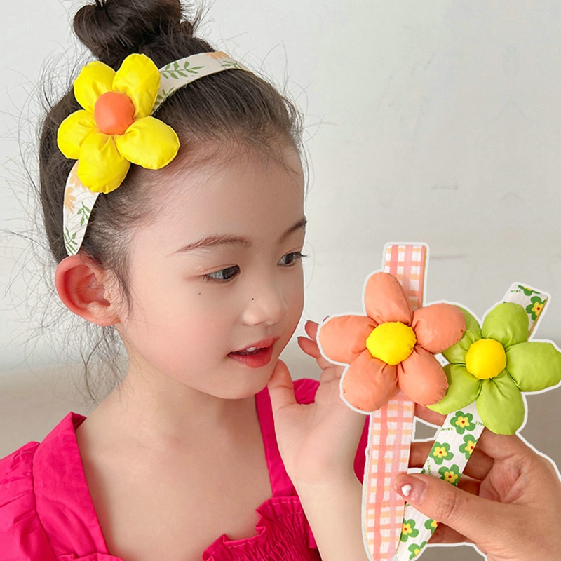 Băng Đô Đính Hoa Dễ Thương Cho Bé Gái Thời Trang