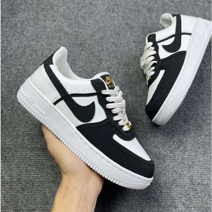Giày Thể Thao Nam Nữ, Giày_Nike xám lông chuột Air Force 1 Full phụ kiện cho nam và nữ hót nhất 2022