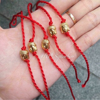 DÂY ĐỎ Hindi mix charm Đầu Phật