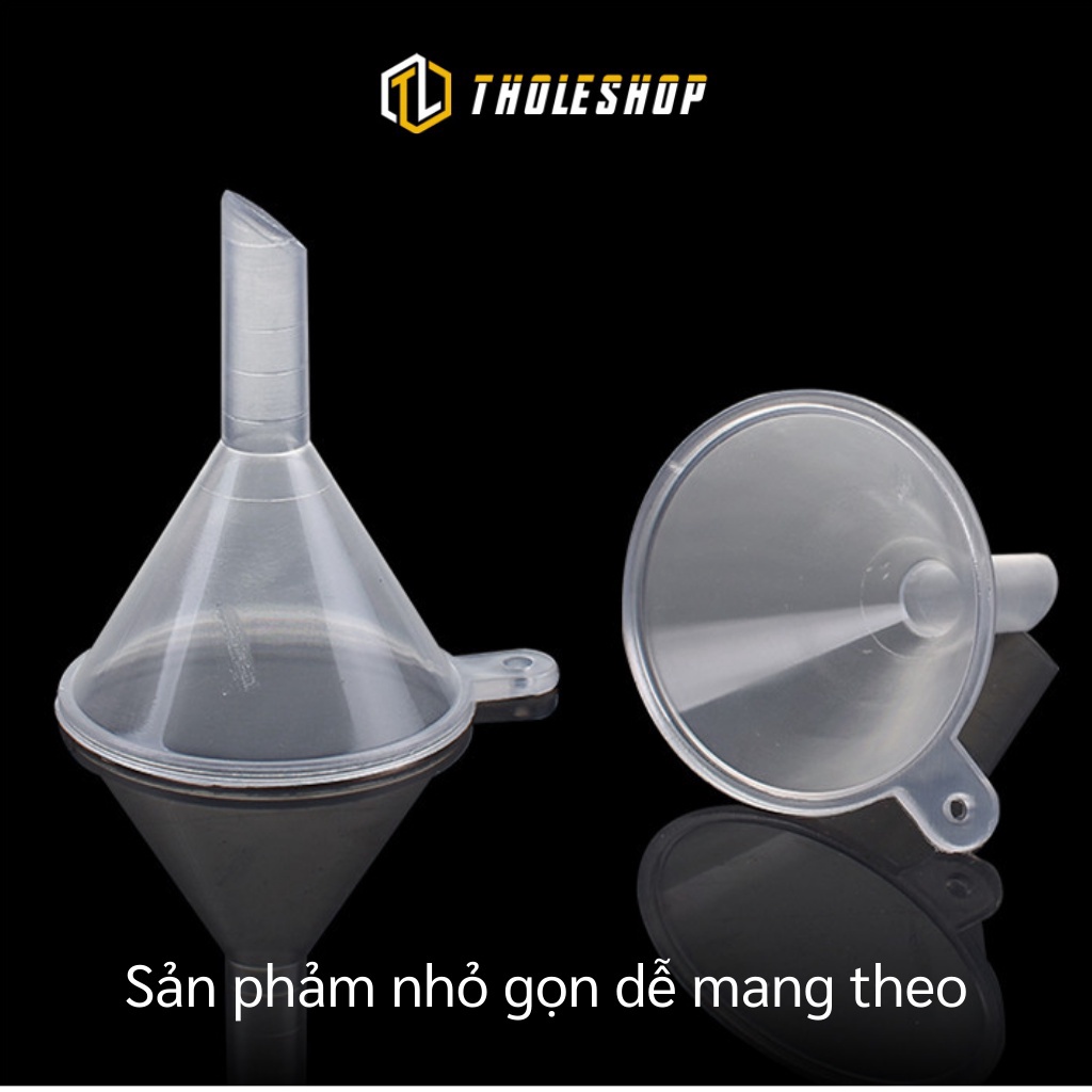 Phễu Mini GIGAHOME Combo 10 Phễu Nhựa Rót Chiết Dung Dịch, Nước Hoa Vào Lọ 5ml, 10ml 9402