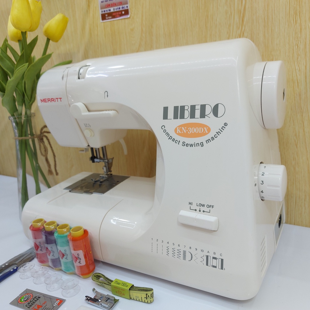 Máy May Mini Gia Đình Nhật Giá Rẻ Singer -TẶNG Kèm 01 Bộ Đổi Nguồn- Đủ Chức Năng Hoàn Thiện Sản Phẩm - May Mọi Loại Vải