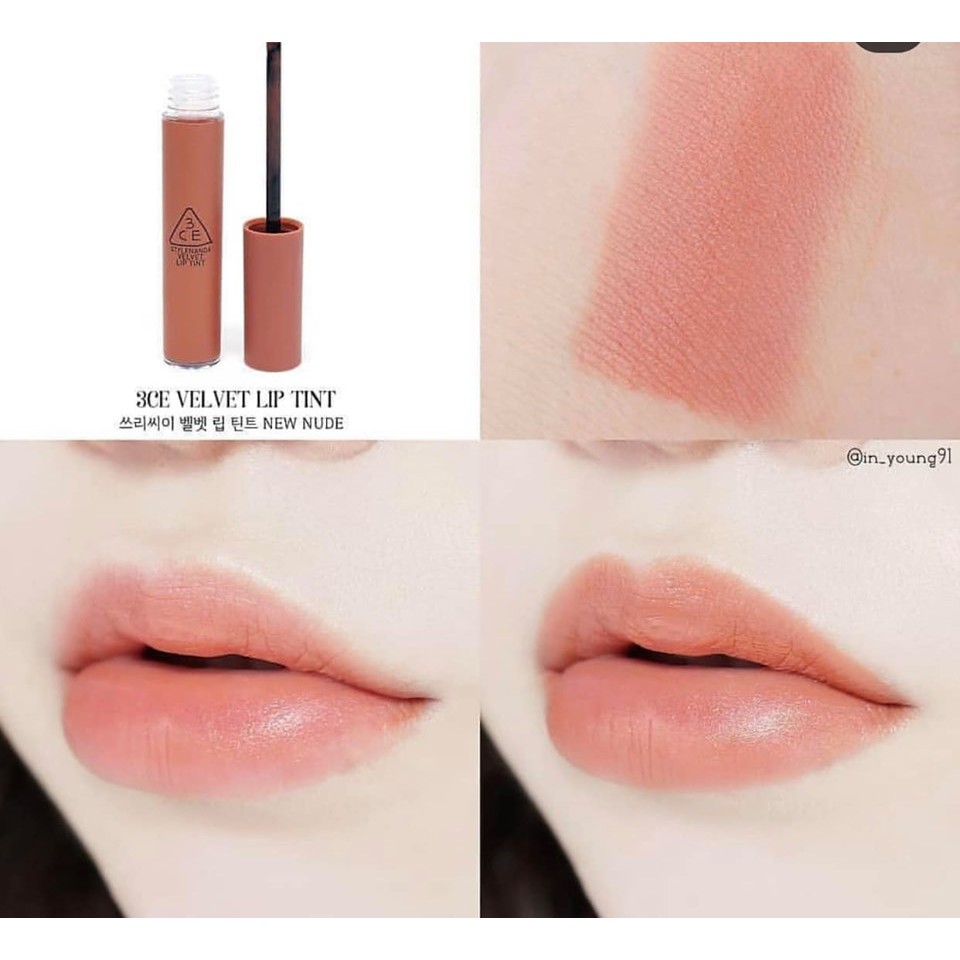 🎟Dòng son 3CE Kem velvet lip tint hot hit | BigBuy360 - bigbuy360.vn