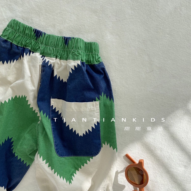 Quần Short Cotton Mỏng Thoáng Khí Phong Cách Nhật Hàn Thời Trang Mùa Hè Hàng Mới 2022 Dành Cho Bé Trai Gái