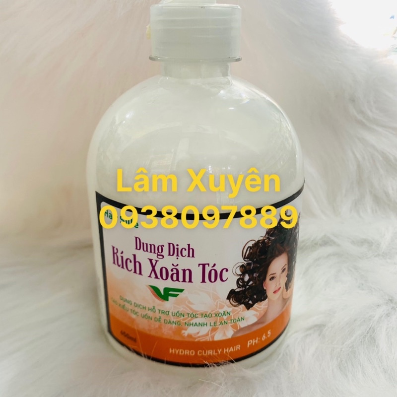 Kích xoănFREE SHIP PH 6.5 VF 450ml tăng độ xoăn cho tóc khi uốn nóng, uốn setting dành cho tóc khó xoăn hoặc lâu xoăn