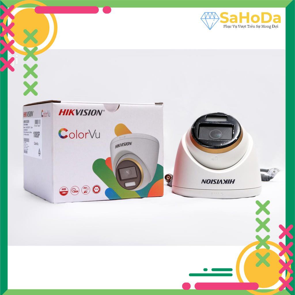 {CÓ MÀU 24/24 + CÓ MIC} Trọn bộ 1/2/3/4 Camera Hikvision chính hãng, có màu + mic 24/24, đầy đủ phụ kiện chỉ việc lắp.