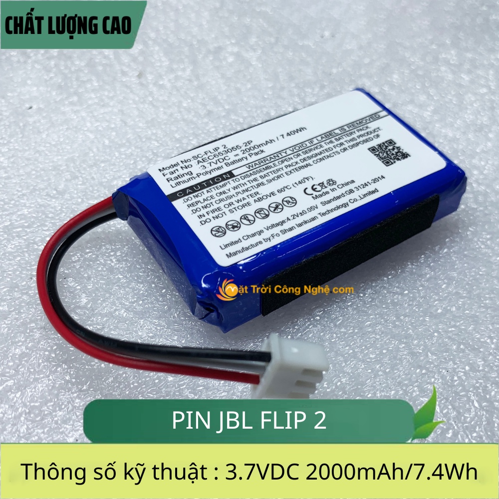 Pin JBL Flip 2 - Thay pin loa Bluetooth JBL Flip 2 - Mặt Trời Công Nghệ