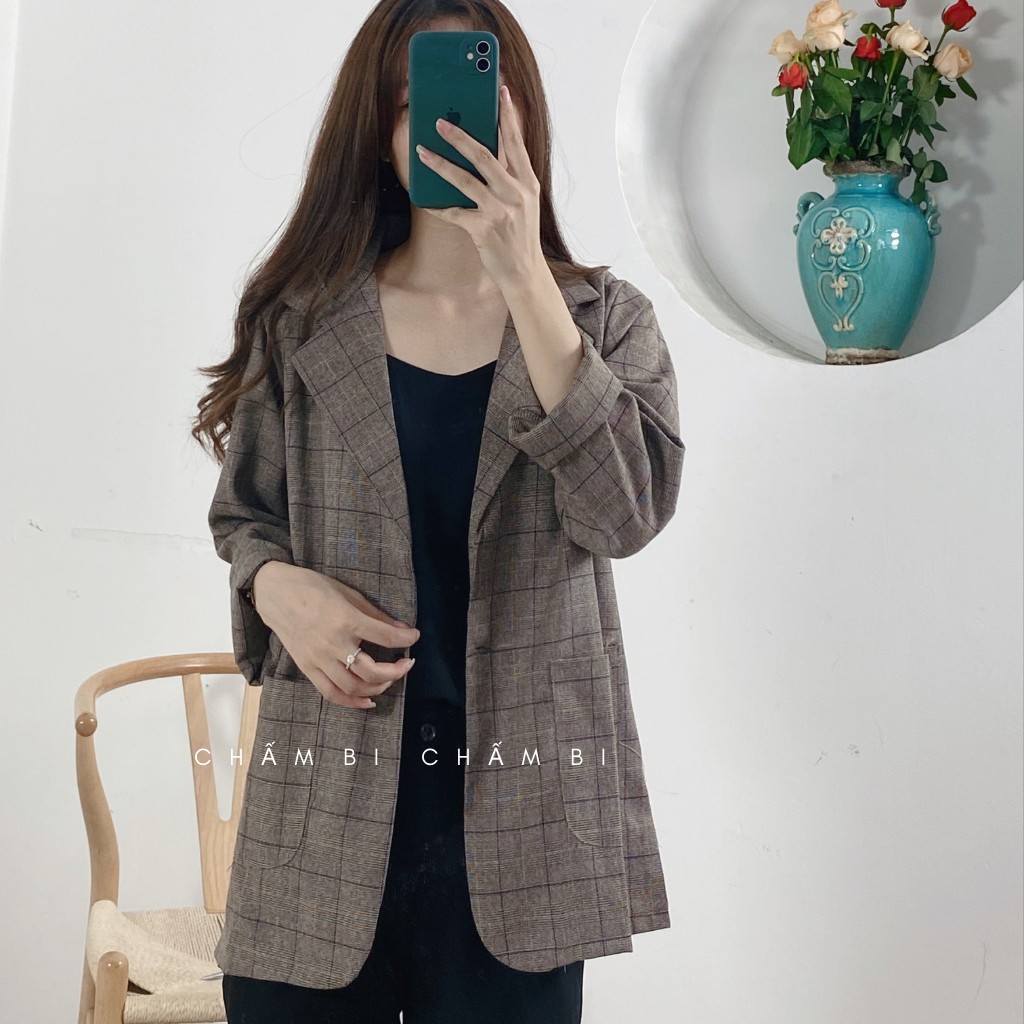 Áo Blazer Vest Nữ Khoác Ngoài Dài Tay Phong Cách Hàn Quốc - A.016 | BigBuy360 - bigbuy360.vn