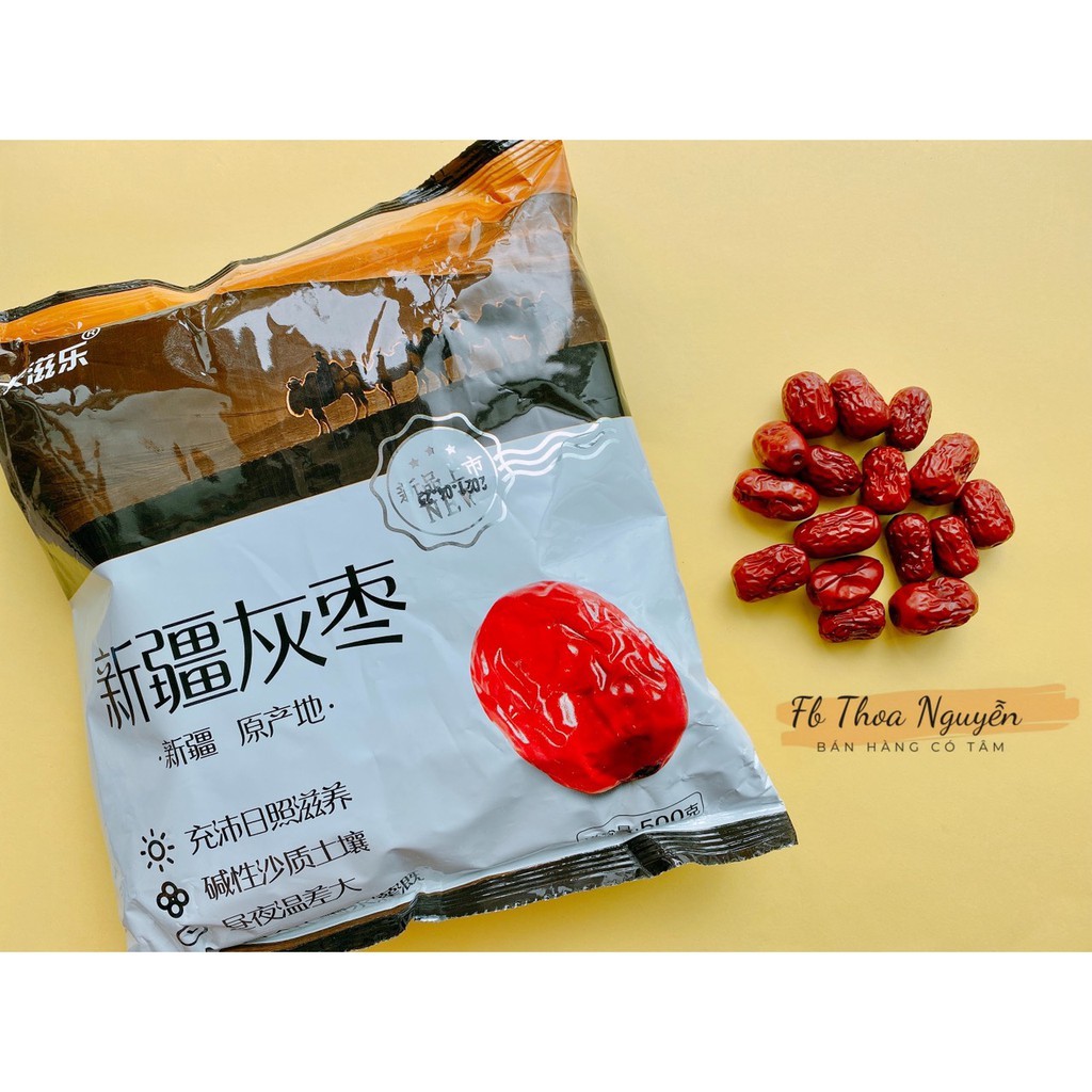 Táo đỏ Tân Cương khô tự nhiên không tẩm đường