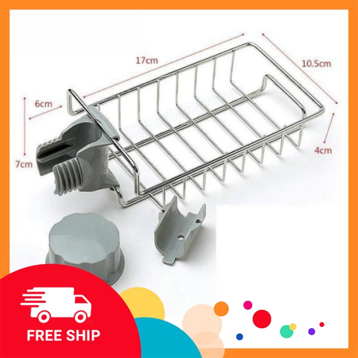 Giá để mớ rửa bát giẻ rửa bát inox di động GDTA