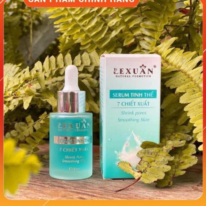 Serum Tinh Thể 7 Chiết Xuất Lê Xuân ❤️CHÍNH HÃNG❤️Hỗ trợ se nhỏ lỗ chân lông,Dưỡng da, dưỡng ẩm da