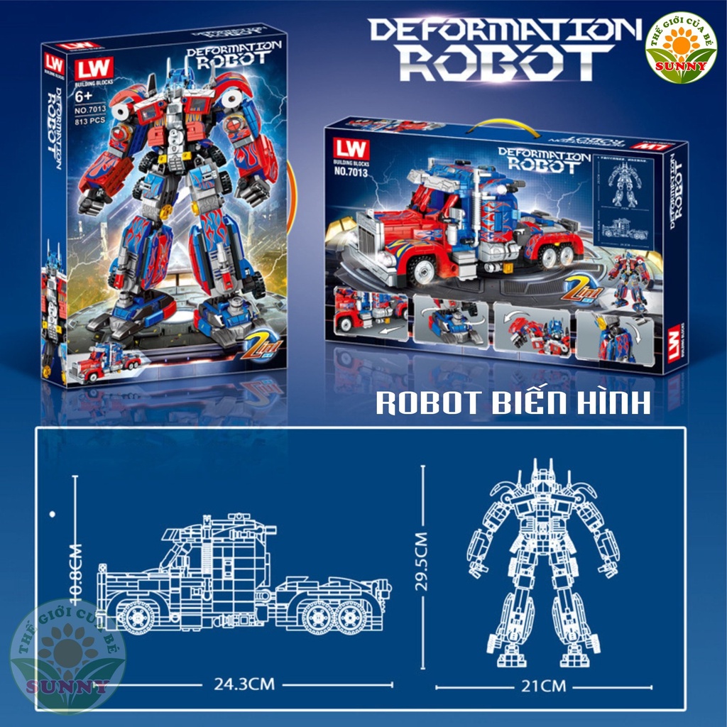 Xếp hình siêu anh hùng  - Đồ chơi lắp ráp rèn luyện trí thông minh - SunnyStore