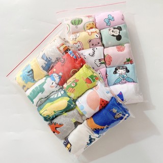 Set 5 quần đùi bozip mềm cho bé