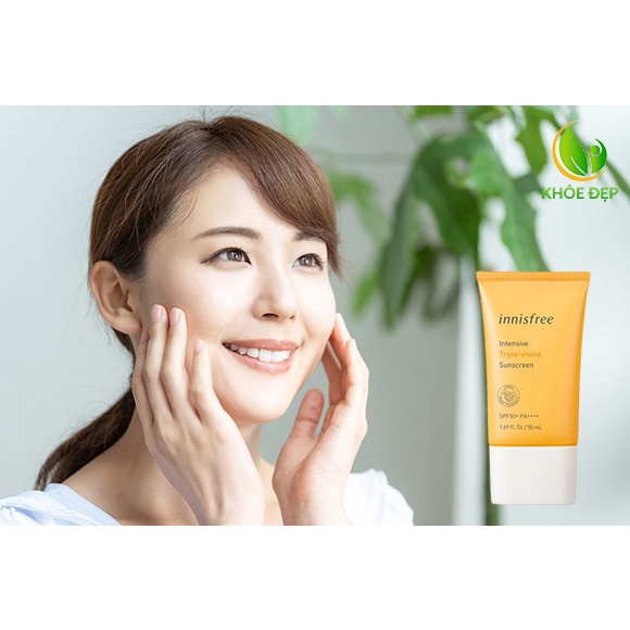 Kem Chống nắng Innisfree Intensive Triple Shield Sunscreen SPF50+ Pa++++ 50ml