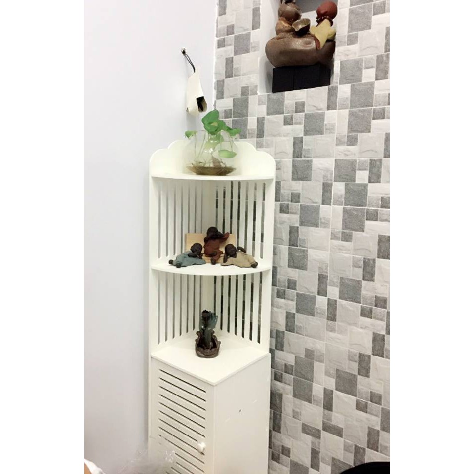 [ RẺ VÔ ĐỊCH] Tủ Góc Nhà Xinh 3 Tầng chống nước IG124 | BigBuy360 - bigbuy360.vn