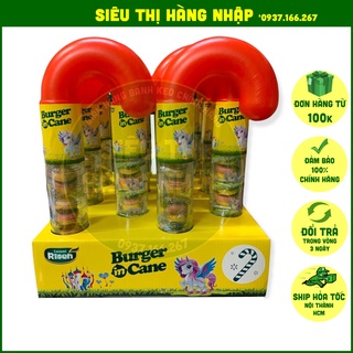 Kẹo dẻo hamburger hình gậy Risen Mỹ