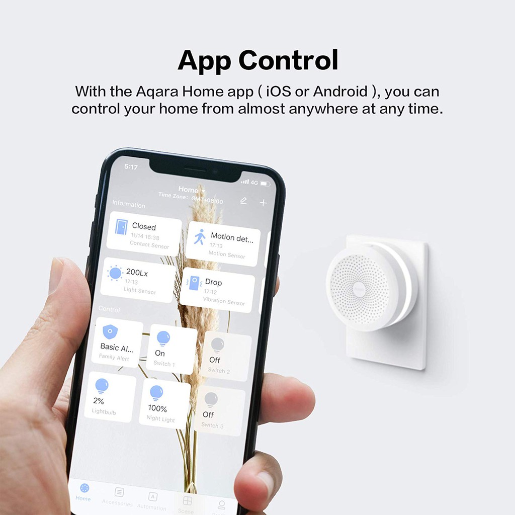 [Quốc Tế] Aqara Hub M1S Gen 1/ M1S Gen 2 tương thích HomeKit - Bộ điều khiển trung tâm Aqara