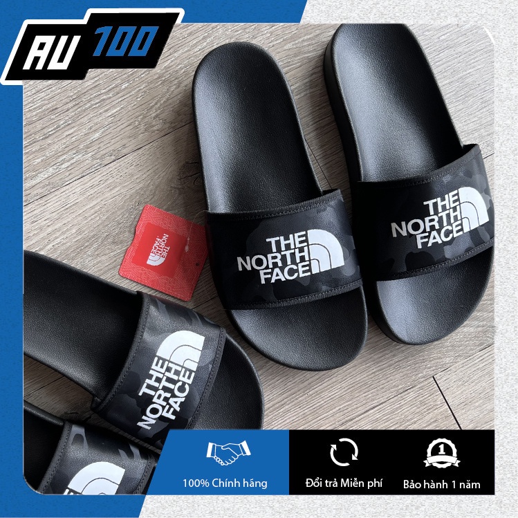 Dép The North Face Base Camp Slide III Black Camo Fullbox