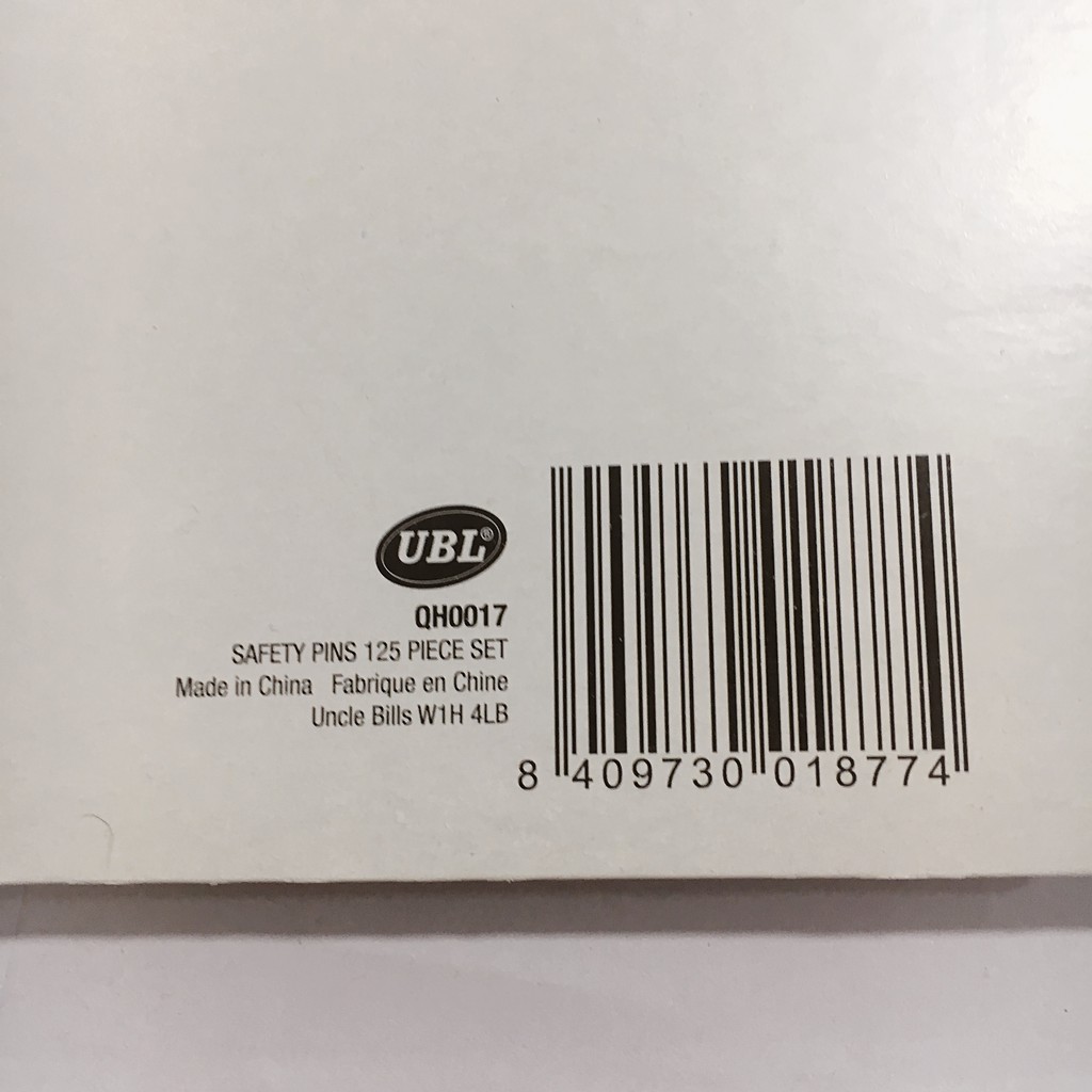 [Mã BMBAU50 giảm 7% đơn 99K] Bộ kim băng nhiều kích thước Uncle Bills QH0017