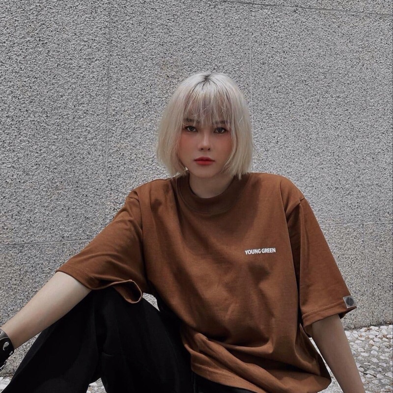 T SHIRT YOUNG GREEN cotton 100%