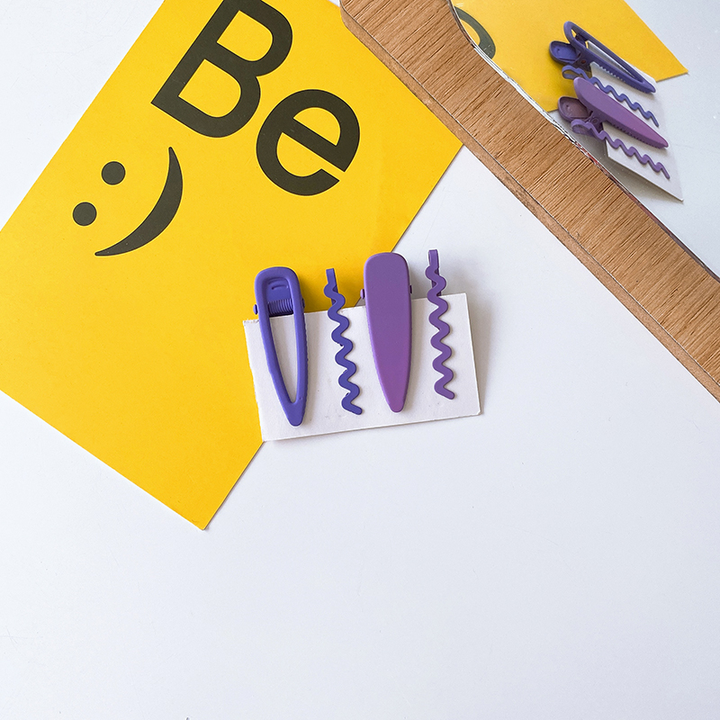 Set Kẹp Tóc Màu Kẹo Dễ Thương Xinh Xắn Thời Trang Hàn Quốc