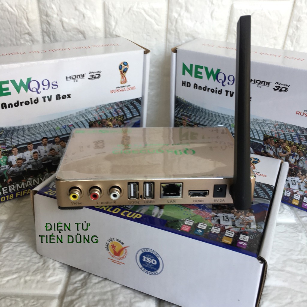 ĐẦU THU ANDROI TV BOX Q9S NEW HÀNG CHUẨN