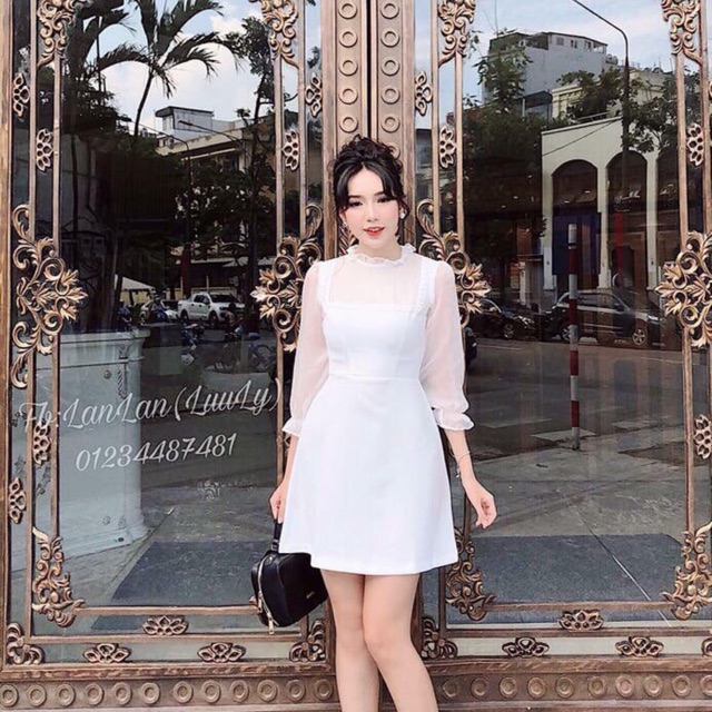 vay trắng sieu xinh