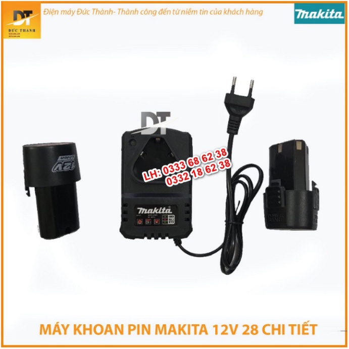 Chính hãng Súng bắn vít MKT 12V nhập khẩu Full box