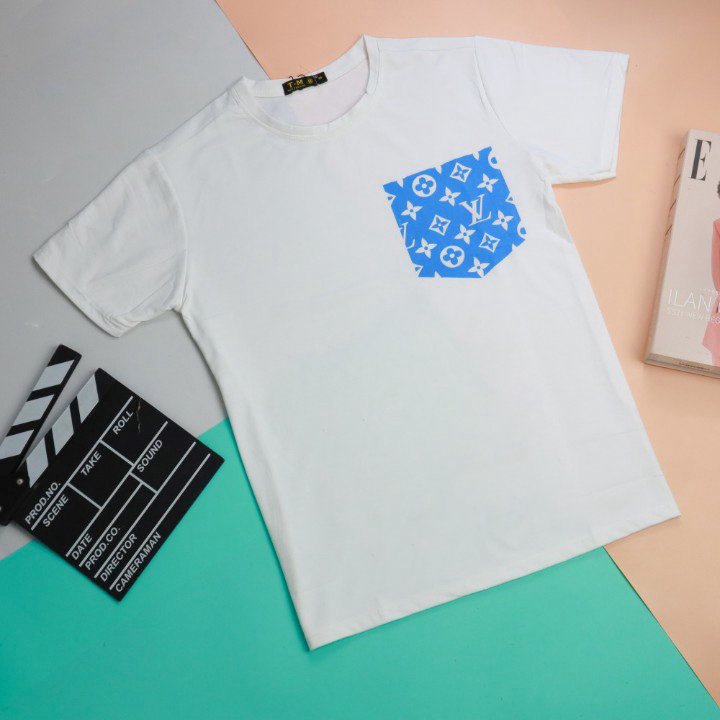 (FREE SHIP) ÁO THUN NAM CỔ TRÒN PHỐI TÚI MÀU XANH PHÁ CÁCH PHONG CÁCH MỚI VLTN SHOP