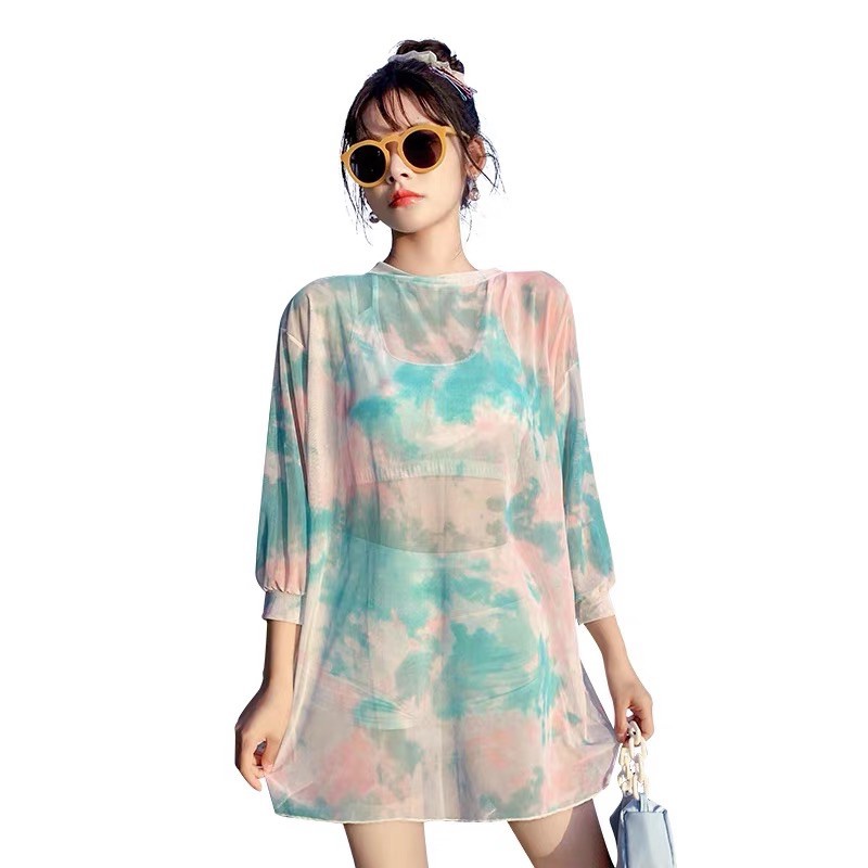 Set đồ bơi màu loang | BigBuy360 - bigbuy360.vn