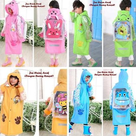 Áo Mưa Trẻ Em Mefine Mj-229 Nhiều Màu