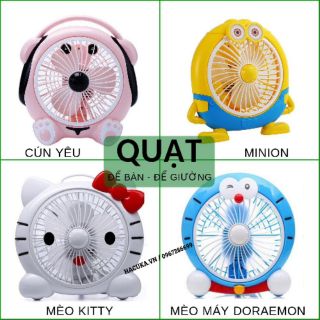 QUẠT MINI HÌNH THÚ