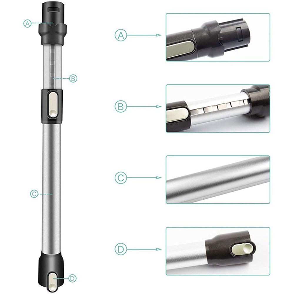 ZAIJIE24 Ống Nối Dài Thay Thế Cho Máy Hút Bụi