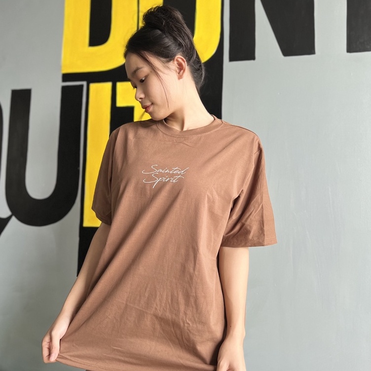 Áo thun tay lỡ Sainted Spirit chuẩn form Oversized VietNam | SAINTED