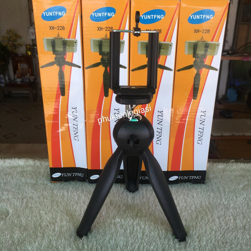 Giá đỡ 3 chân hiệu Yuntfng 228, Tripod 3 chân